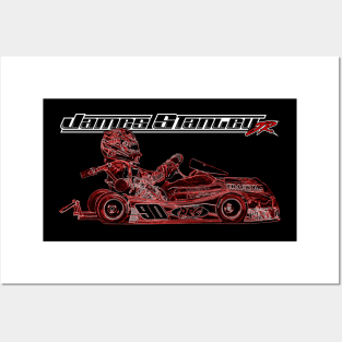 James Stanley Jr Kart Posters and Art